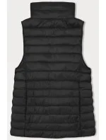 Černá dámská prošívaná vesta se stojáčkem J style (16M9158-392) Černá dámská prošívaná vesta se stojáčkem J style (16M9158-392)