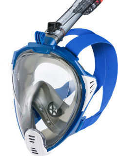 AQUA SPEED Potápěčská maska s plnou tváří Drift Blue/White Pattern 01
