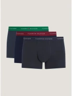 Pánské boxerky 3-PACK UM0UM02763 0SS tm. modré - Tommy Hilfiger Pánské boxerky 3-PACK UM0UM02763 0SS tm. modré - Tommy Hilfiger