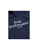 Mikina Peak Performance Jr Original Hood, tmavě modrá Mikina Peak Performance Jr Original Hood, tmavě modrá