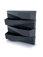 VERTIKÁLNÍ ZAHRADNÍ KVĚTINY 4SET ANTHRACITE dětské