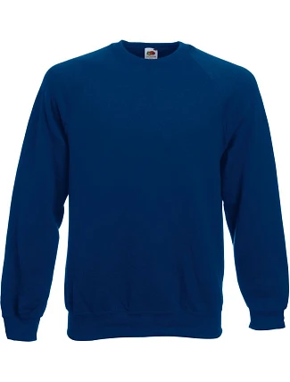 Fruit of the Loom Classic Raglan Sweat Raglánová mikina 16.2216 navy