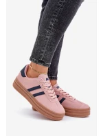 Dámské Tenisky Na Platformě Růžové Egelia Dámské Tenisky Na Platformě Růžové Egelia