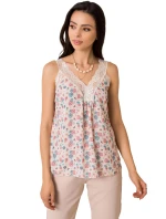 Dámský top D50016F11003A světle béžový