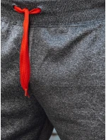 Pánské tmavě šedé tepláky FashionStreet UX4127