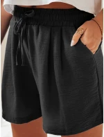 Dámské šortky RELAX TIME černé FashionStreet SY0457