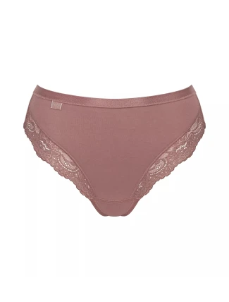 Dámské kalhotky Romance Tai - BROWN - hnědé 1141 - SLOGGI Dámské kalhotky Romance Tai - BROWN - hnědé 1141 - SLOGGI