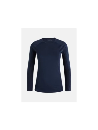 Termo tričko Peak Performance W Magic Crew modré