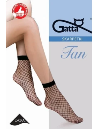 Dámské ponožky kabaretky TAN - 02