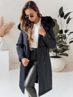 Dámská zimní bunda parka LUSTER navy blue FashionStreet TY4018