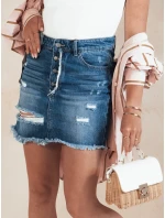 Modrá džínová sukně URBAN CHARM FashionStreet CY0456