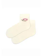 Gatta ponožky 244.59N, G44.59N Cottoline Pružinové vzorované 33-35