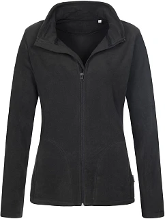 Stedman Classic Fleece Jacket Women Dámská fleecová bunda 05.5100 black opal