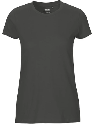Neutral O 81001 Dámské tričko z bio bavlny 77.8101 charcoal Neutral O 81001 Dámské tričko z bio bavlny 77.8101 charcoal