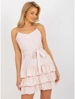 Dámské šaty LK SK 508614 .57P světle růžová - FPrice Dámské šaty LK SK 508614 .57P světle růžová - FPrice