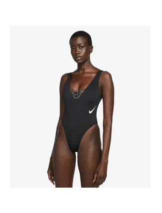 Dámské plavky W NESSC254 001 černé - Nike Dámské plavky W NESSC254 001 černé - Nike