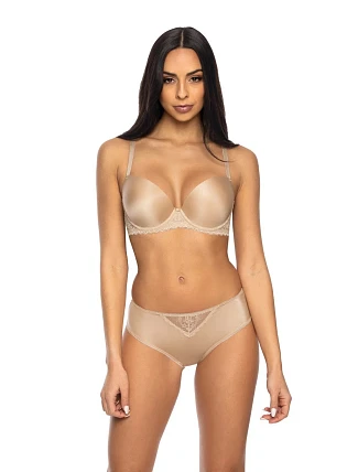 Dámská tanga JENNIFER II S-0155/4/1 béžové - MAT Dámská tanga JENNIFER II S-0155/4/1 béžové - MAT