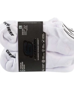 Skechers 6ks Unisex 1/2 froté ponožky S118210-WHT White 41-46