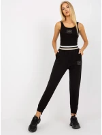 Tepláky TW DR OB030.57 černá Tepláky TW DR OB030.57 černá