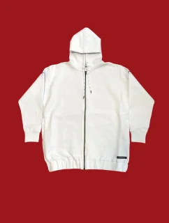 Dámská delší mikina O1BA68FL03S - G011 - Bílá - Guess