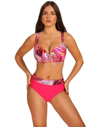 Dvoudílné dámské plavky S995SR4 Sardinia4 růžové - Self Dvoudílné dámské plavky S995SR4 Sardinia4 růžové - Self
