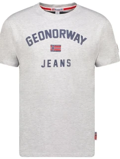 Geographical Norway Jassier 254 M SY1361H/GN-Síťované šedé tričko