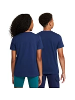 Dětské tričko Nike Sportswear tmavě modré FZ5177 410 Dětské tričko Nike Sportswear tmavě modré FZ5177 410