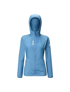 Dámská bunda MILLET Parmelan Windbreaker Hoodie W, modrá