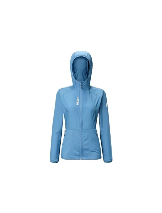 Dámská bunda MILLET Parmelan Windbreaker Hoodie W, modrá Dámská bunda MILLET Parmelan Windbreaker Hoodie W, modrá