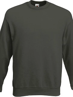 Fruit of the Loom Premium Set-In Sweat Pánská mikina 16.2154 charcoal