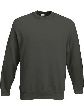 Fruit of the Loom Premium Set-In Sweat Pánská mikina 16.2154 charcoal Fruit of the Loom Premium Set-In Sweat Pánská mikina 16.2154 charcoal