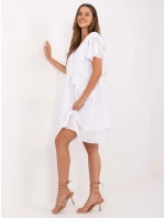 Šaty MI SK 102128.61 bílé Šaty MI SK 102128.61 bílé