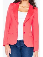 Dámské sako M085 korálová - Figl