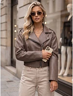 Dámská kožená bunda ve stylu Ramones značky Fango FashionStreet TY5953