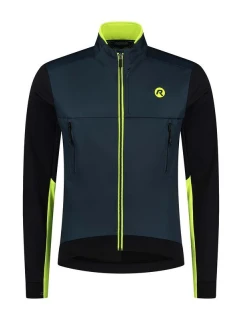 Rogelli zimní bunda CADENCE modro-černá-fluor XL