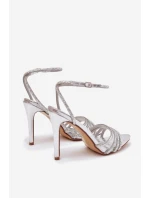 Sandály na podpatku model 222257 Step in style Sandály na podpatku model 222257 Step in style