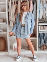 Dámská džínová sukně-šortky DENIVISA modrá FashionStreet SY0465