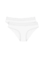 Dámské kalhotky Feel of Modal Tai 2P - WHITE - bílé 0003 - TRIUMPH Dámské kalhotky Feel of Modal Tai 2P - WHITE - bílé 0003 - TRIUMPH