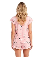 Pyžamo Donna Snowman Short, krátké rukávy, velikosti S–XL Pyžamo Donna Snowman Short, krátké rukávy, velikosti S–XL
