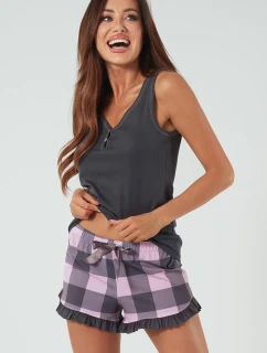 Italská móda Kayo sz.r. kr.sp. barva:grafit/tisk