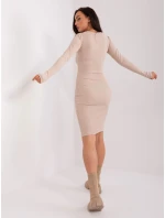 Šaty RV SK 5131.18P světle béžová