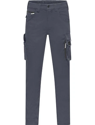 Daiber JN 1858 Pracovní kalhoty "Slim Line" 02.1858 carbon