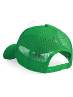 Beechfield B 640 5 panelová Trucker kšiltovka 53.0640 pure green/white