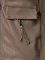 Dámské kožené krátké šedé ramones FashionStreet TY5631