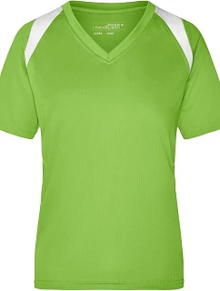 Daiber JN 396 Dámské běžecké tričko 02.0396 lime green/white