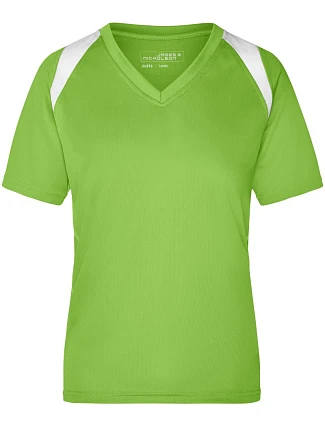 Daiber JN 396 Dámské běžecké tričko 02.0396 lime green/white Daiber JN 396 Dámské běžecké tričko 02.0396 lime green/white