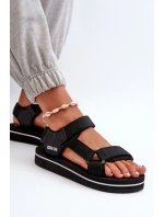 Dámské sandály na platformě Big Star NN274A532 černé