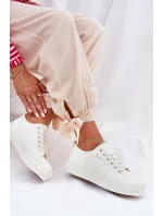 Dámské Tenisky Na Platformě Z Eko Kůže Big Star RR274A295 Bílé