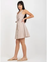 Dámské šaty LK SK 508253 šaty.44P béžová - FPrice
