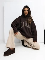 RV BL mikina A1039.22 tmavě hnědá RV BL mikina A1039.22 tmavě hnědá